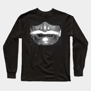 Samurai Menpo face mask Long Sleeve T-Shirt